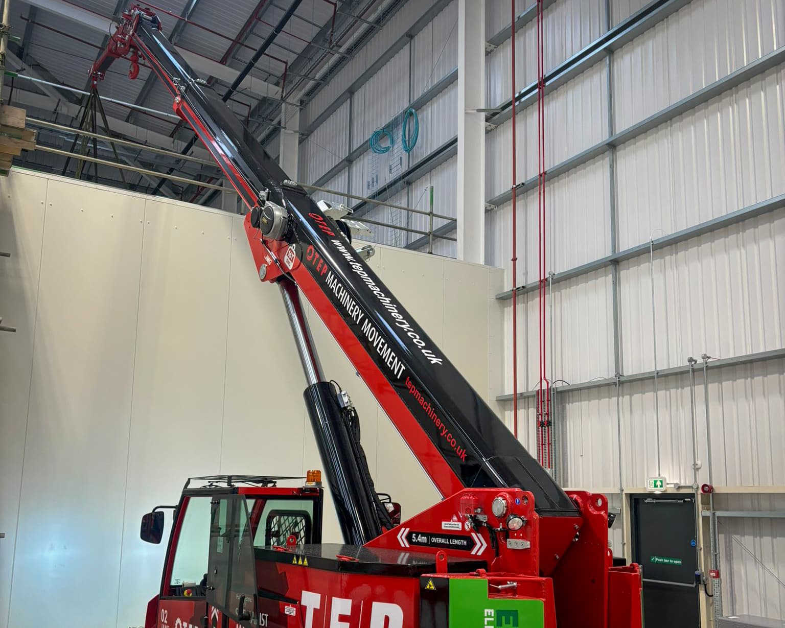 Jane’s First Lift: Our New Electric Crane Makes Debut